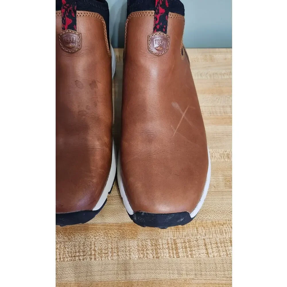 Danner Mountain 600 Chelsea Boots Men's 9.5 Saddle Tan Vibram Sole Leather